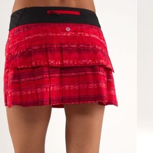 Rare Lululemon Run Pace Setter Skirt